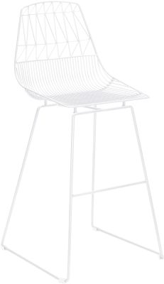 Brody Bar Chair (Set of 2 - White)