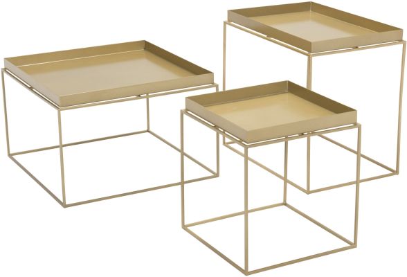 Gaia Nesting Table (Gold)