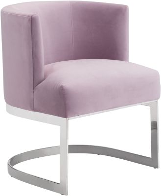 Artist Occasional Chair (Pink Velvet)
