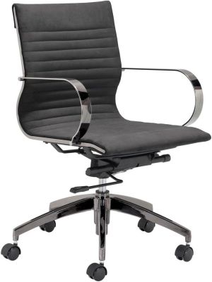 Kano Office Chair (Gray Velvet)