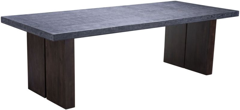 Windsor Dining Table (Cement & Natural)