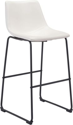Smart Bar Chair (Distressed White)