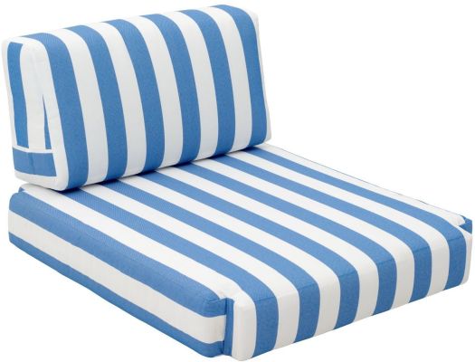Bilander Arm Chair Cushion (Blue & White)