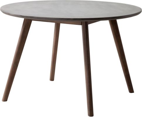 Elite Dining Table (Cement & Natural)