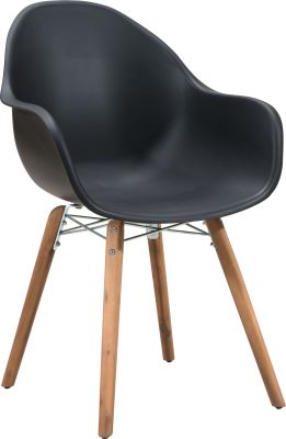 Tidal Dining Chair (Set of 4 - Black)