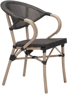 Marseilles Dining Chair (Set of 2 - Dark Brown)