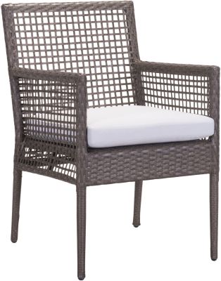Coronado Dining Chair (Set of 2 - Cocoa & Light Gray)