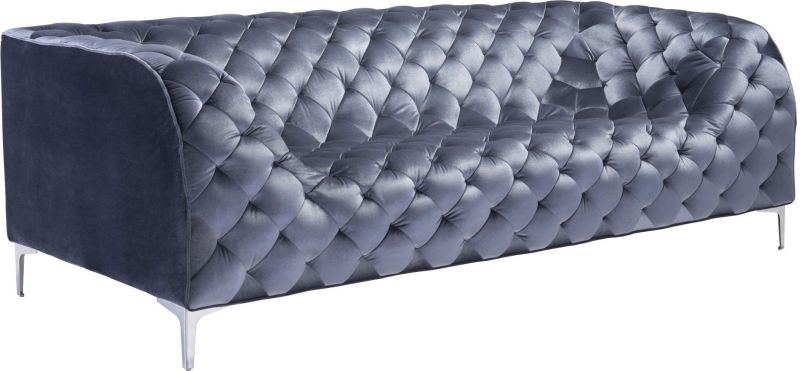 Providence Sofa (Grey Velvet)