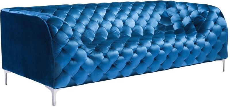 Providence Sofa (Blue Velvet)