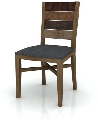 Cross Dining Chair (Set of 2 - Slate Grey)