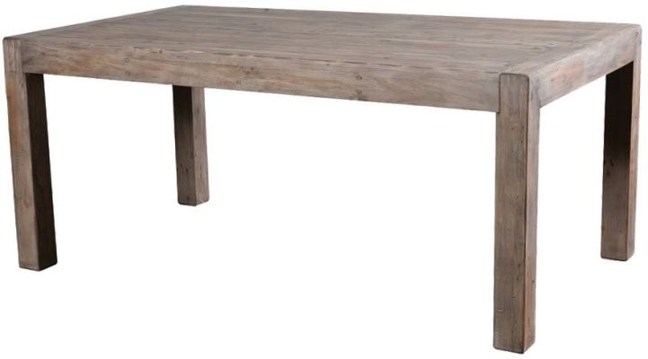 Telegraph Extension Dining Table (Regular No Flaps - Driftwood)