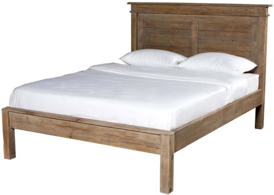 Pioneer Bed (Low Footboard - Queen - Driftwood)