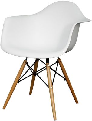 Captain Tub Chair (Set of 2 - White)