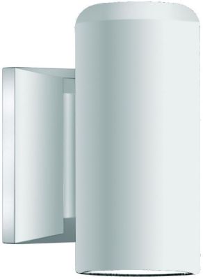 MarbleX 1-Light PAR30 Outdoor Wall Sconce in Textured White