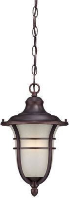 Montclair 15.25-inch Outdoor Hanging 1-Light Lantern in Architectural Bronze