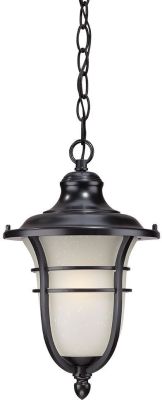 Montclair 15.25-inch Outdoor Hanging 1-Light Lantern in Matte Black