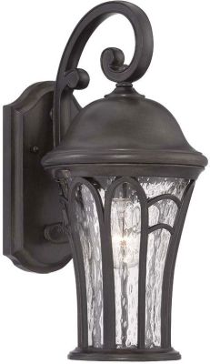 Highgate 3-Light Wall Mount in Black Coral