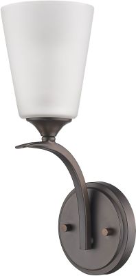 Zoey 1-Light Sconce in Oil-Rubbed Bronze