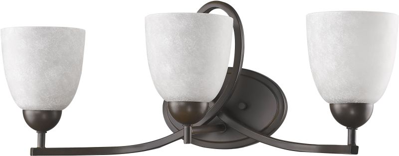 Toulouse 3-Light Vanity Fixture in Oil-Rubbed Bronze