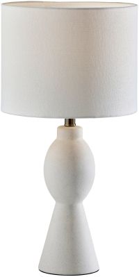 Naomi Table Lamp (White Speckled Ceramic)