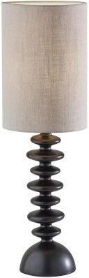 Beatrice Table Lamp (Tall - Matte Black Polyresin)