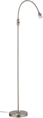 Prospect Floor Lamp (Brushed Steel - LED)