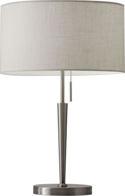 Hayworth Table Lamp (Brushed Steel)