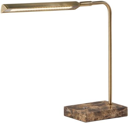 Reader Desk Lamp (Antique Brass - LED)