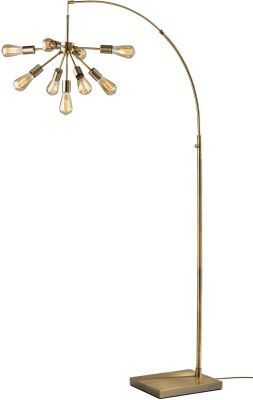 Sputnik Arc Lamp (Antique Brass)