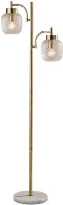 Natasha Floor Lamp (Antique Brass)