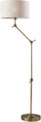 Willard Floor Lamp (Antique Brass - Multi-Joint)