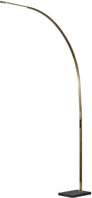 Sonic Arc Lamp (Antique Brass - LED with Smart Switch)