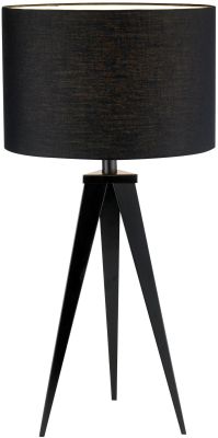 Director Table Lamp (Black)