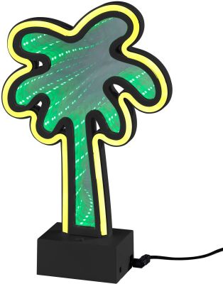 Infinity Table or Wall Lamp (Palm Tree - Neon)