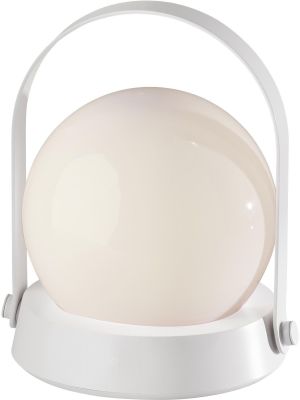Millie Table Lantern (White - LED Color Changing)