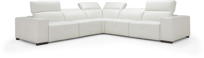 Camilla Motion Sectional (White)