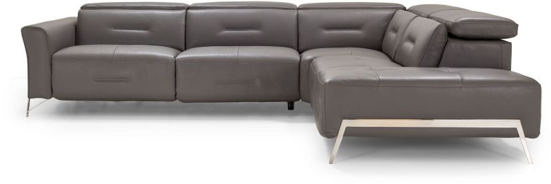 Enzo Sectional (Right - Grey)