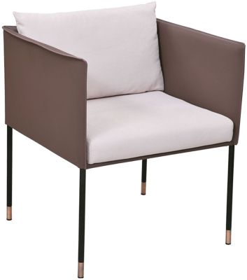 Hilton Arm Chair (Sand Brown)