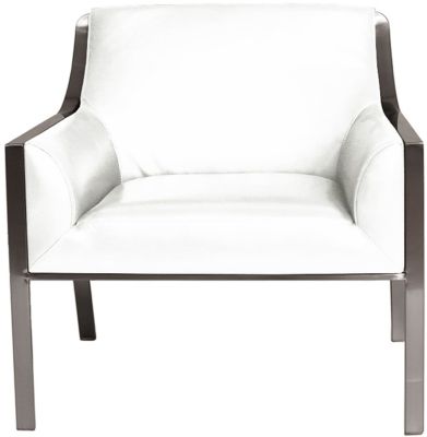 Malibu Accent Arm Chair (White)