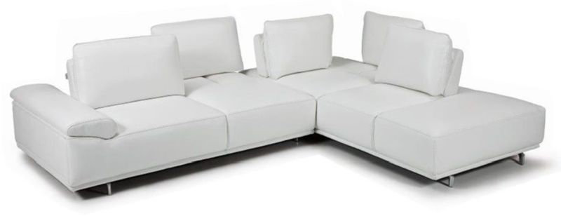 Roxanne Adjustable Sectional (Right - White)