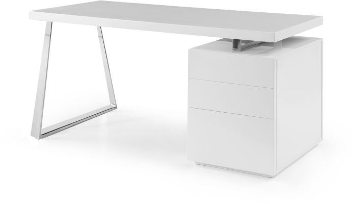 Tesla-2 Desk (White)