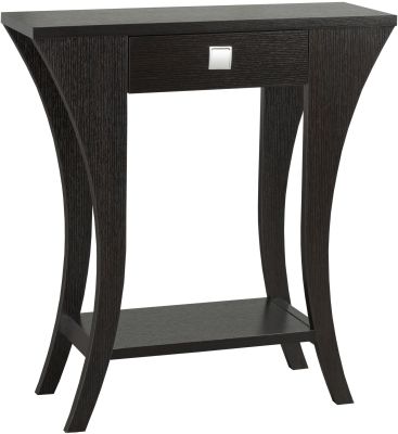 Console Table with Storage (Dark Cherry)