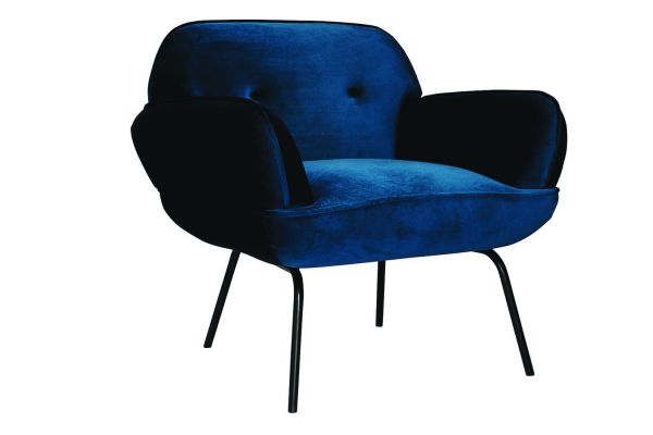 Tromso Lounge Chair (Dark Blue)
