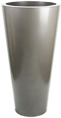 Galvanized Steel Pot J16879 (40 X 79 cm - Gray)  