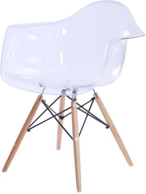 Captain Tub Chair (Set of 2 - Clear)
