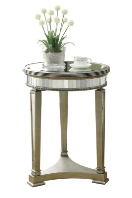 Taber Accent Table (Silver)