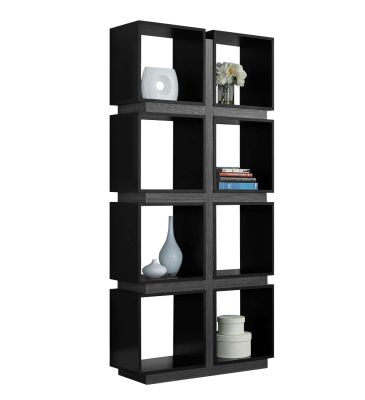 Jonslund Bookcase (Black,Grey)