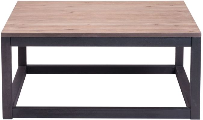 Civic Centre Square Coffee Table (Distressed Natural)