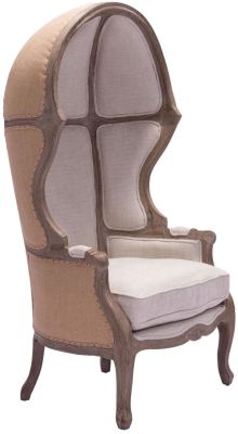 Ellis Lounge Chair (Beige)