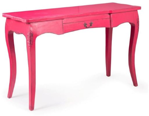 Lockwood Console Table (Distressed Pink)